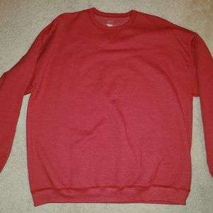 Hanes | Red Fleece Sweatshirt